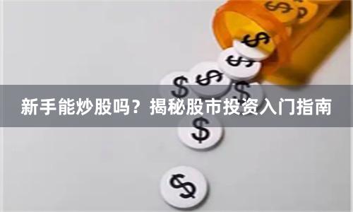 新手能炒股吗？揭秘股市投资入门指南